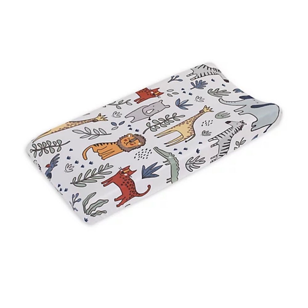 Carter’s safari party changing pad cover